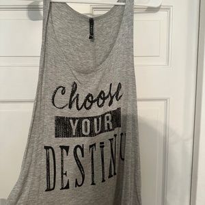 Graphic tank top
